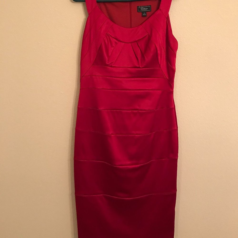 Stunning Red Dress from the Dressbarn Collection. Size 6